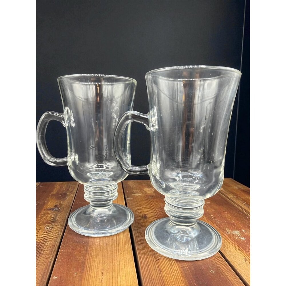 2 Libbey 5295 Irish Coffee Mugs / Glasses 8.5 ounce